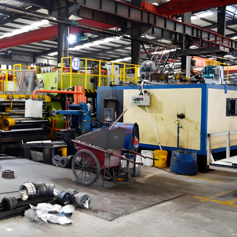 Atelier de production d&#39;extrusion d&#39;aluminium