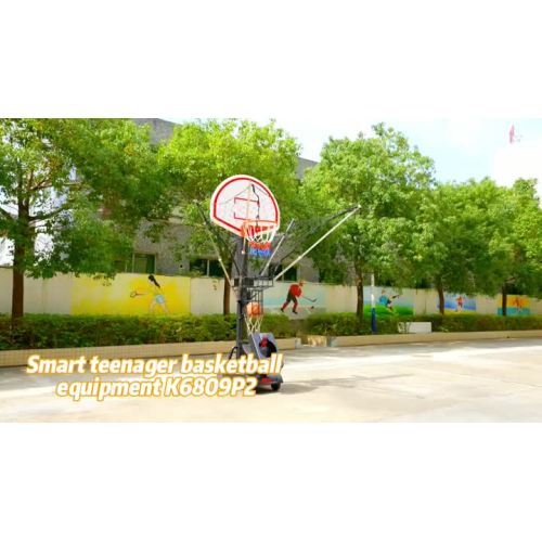 K6809P2 intelligent basketball shooting machine for kids