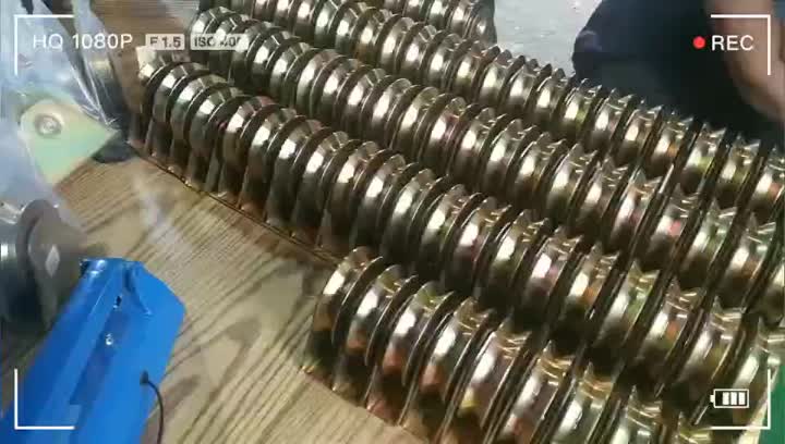 Rodas de metal de portão deslizante
