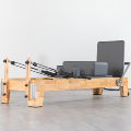 High Quality Oak Gym Fitness Equipment: Affordable Classical Pilates Reformer1