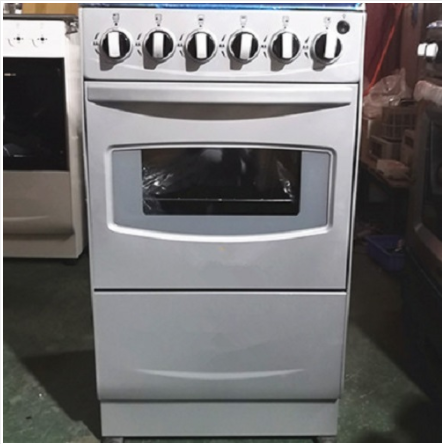 Commercial 4-Burner Gas Stove with Oven