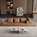 Lawrence Genuine Leather Sofa for Large Villas and Two-Sided Island Sofas1