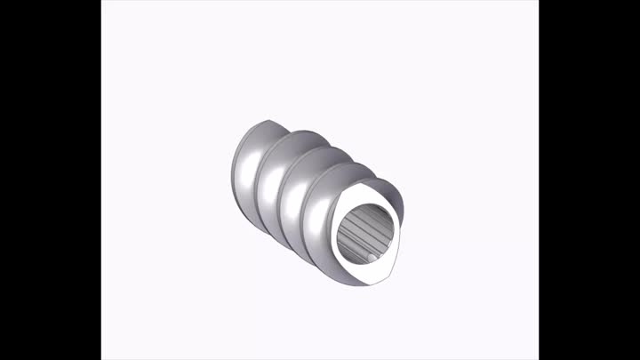 Elementos de tornillo extrusor ZK35-IP SE