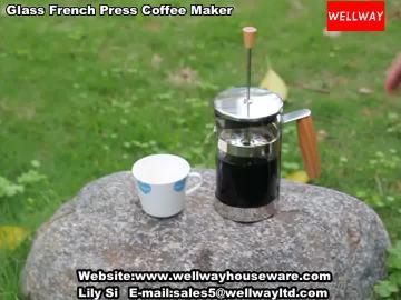 Glass French Press Coffee Maker