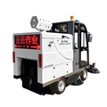 4 Wheels Ride On Enclosed Floor Sweeper with Fog Cannon and High Pressure Water Gun - SBN-S2200AW1