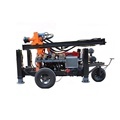 Widely Used 24KW Rotary Trailer-Mounted Small Well Drilling Machine1
