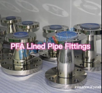 PFA Lined Pipe Fittings