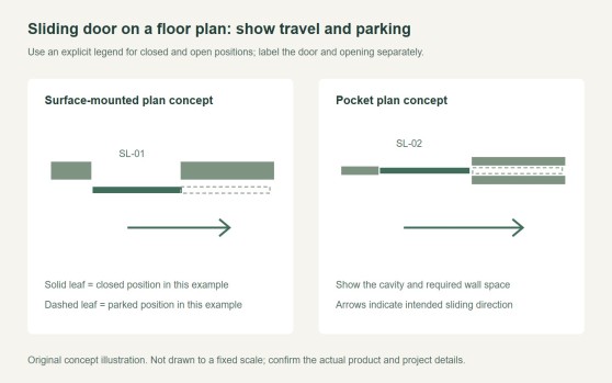 How to Draw a Sliding Door in a Floor Plan: Clear Steps