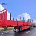 3axles and 4axles Semi-Trailer Solutions for Cargo Bulk Transport with Dropside and Side Board Options1