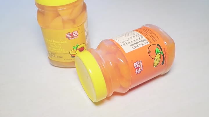 20 Unzen Mandarinorange in Plastic Jar