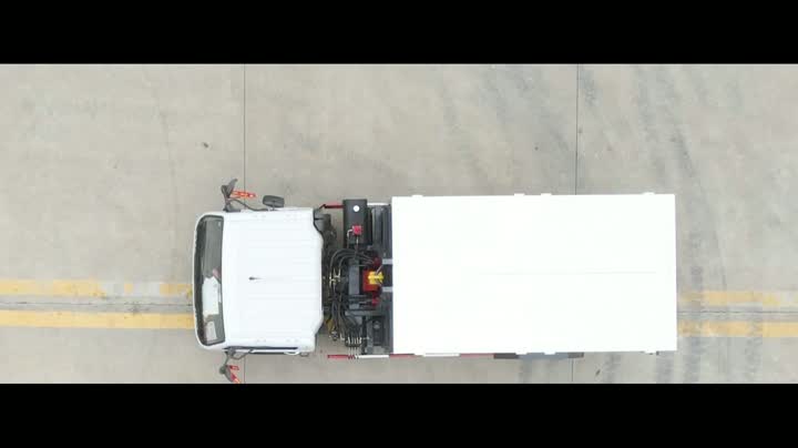 Camión de basura (cargador de gancho) (2)