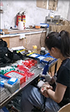 Assembling the electric fryers cable