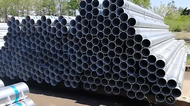 Tubo de aço galvanizado mp4