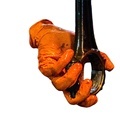Wholesale 100Pcs Black Orange Industrial Nitrile Gloves 8 Mil1