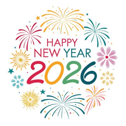 AHD ¡Te deseamos un feliz año nuevo! 2026！