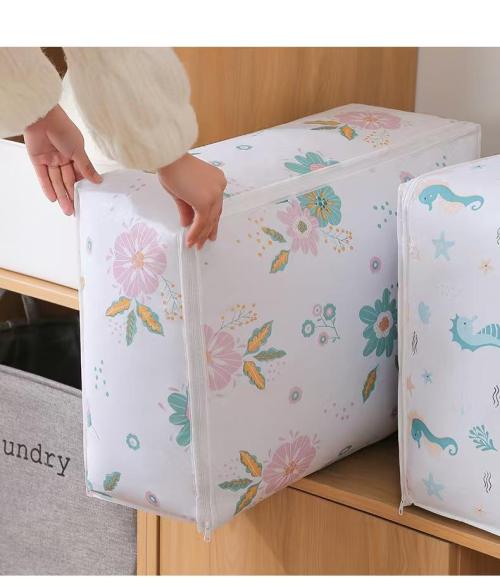 घरेलू लांड्री स्थान के लिए मनमोहक मुद्रित वॉशिंग मशीन कवर