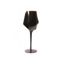 High Quality Black Crystal Gold Rimmed Glass Drinkware - Wine Glass and Champagne Glass Sample1