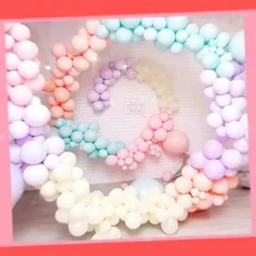 Macaron latex balloons