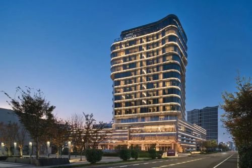 Puerto cultural y creativo del hotel indigo ningbo
