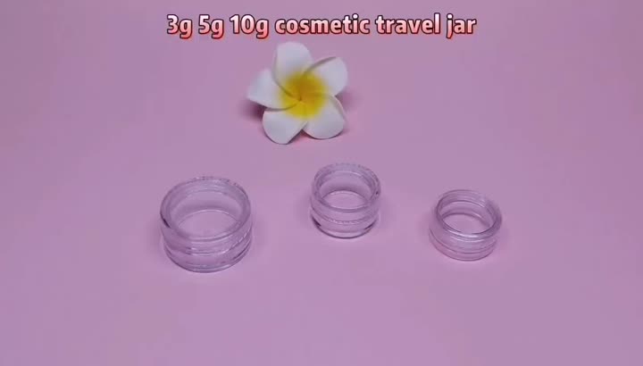 3G 5G 10G Cosmetic Trave Jar Cream Jar