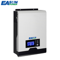 Easun Power MPPT Solar Inverter 1000W Pure Sine Wave Off Grid Hybrid 12V 220V PV 500W System Solar Inverter 1KW1