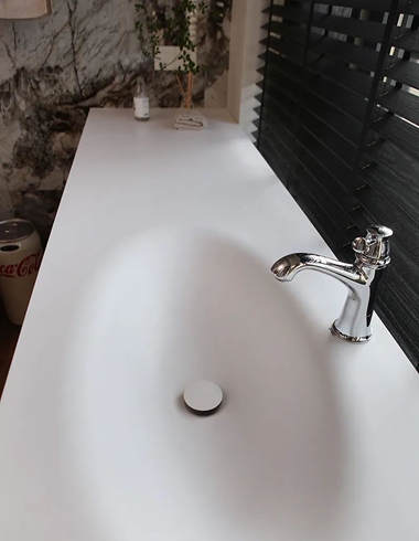Modern residential bathroom renovation
