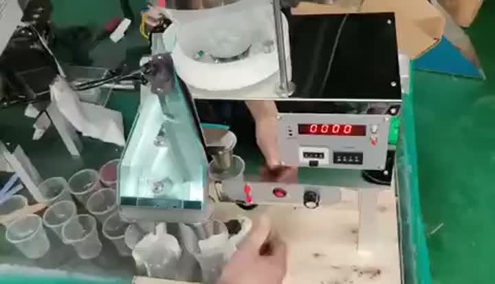 Máquina de contagem de cápsulas