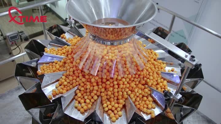 máquina de llenado de pesaje de bolas de queso