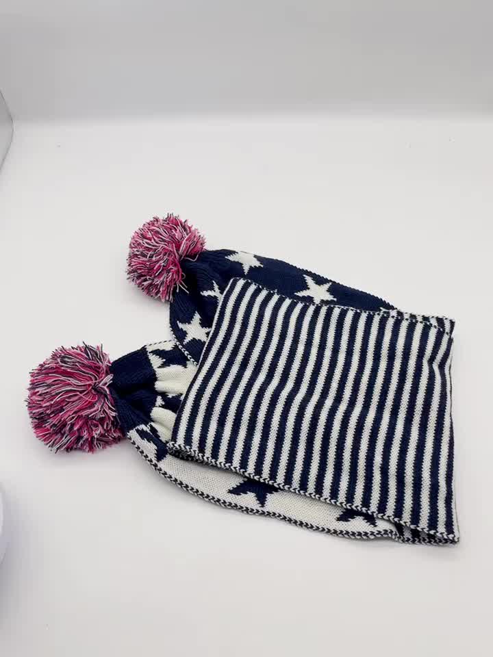 CF-W-0017 knitted scarf (1)