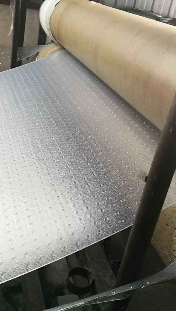 Clear Plastic Hardwood Floor Protection Mat