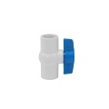 China Suppliers: Wholesale Manufacturing of Grey Color Female/Male PVC/UPVC Compact Ball Valves1