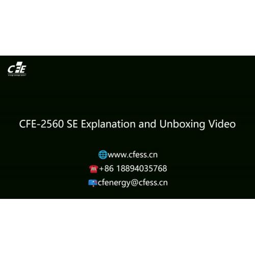 CFE-2560SE 25.6V 100Ah LFP Drop-in החלפת סוללה