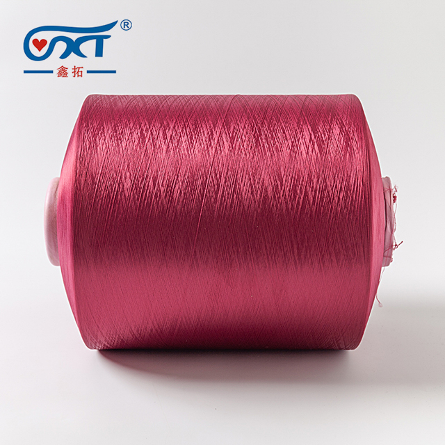 Custom colors DTY 100% polyester yarn 100d/48f Textured yarn for knitting weaving