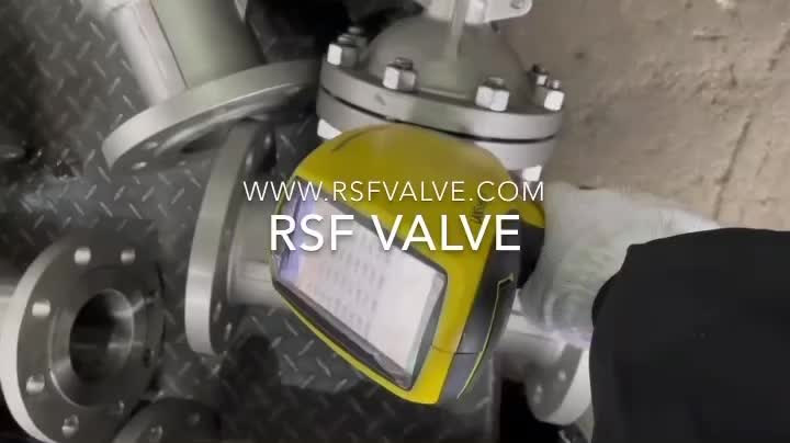 5 points PMI testing on nickel alloy steel valve body_spectrum testing_RSF VALVE
