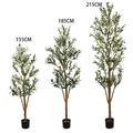 Hot Selling Disassembled Potted Artificial Olive Trees for Home Decor1