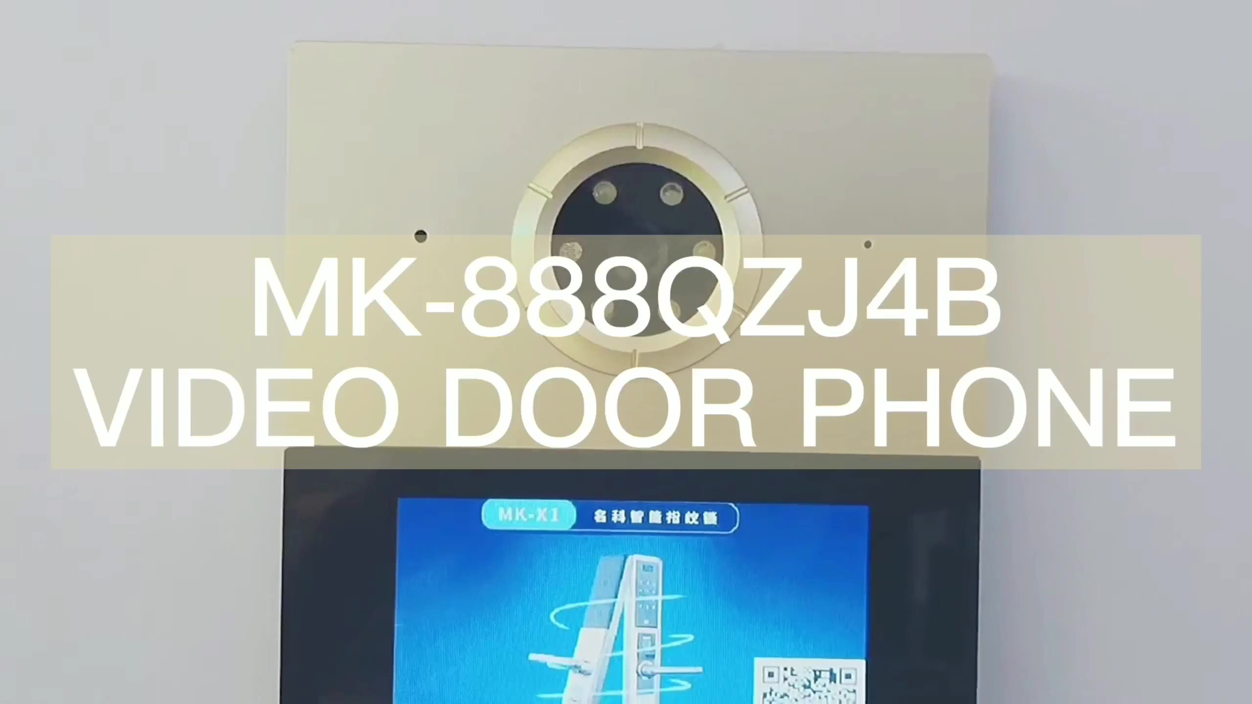 Smart Door Bell Intercom Door Phone With Camera Video1