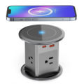 Pop Up Counter Socket with 4 Outlets and 2 USB Ports1