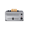 Commercial 8-Slice Pop-Up Toaster for Bun and Egg Rolls - 220V Counter Top Toaster1
