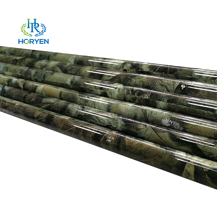 camouflage carbon fiber pipe