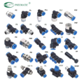 Wholesale BSP Thread Brass Pneumatic Fitting - Straight Elbow PC PL Tube Connector1