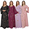 عمان دبی چاپ زنان عربی عبای مسلمان مراکشی Caftan Jalabiya1