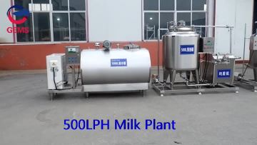 500LPH Milk Plant