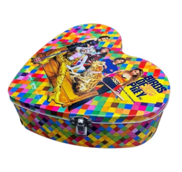 Tin Candy Box Levando vida docemente e colorida