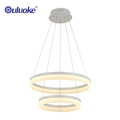 Modern LED Ring Pendant Light for Coffee Shops and Restaurants1