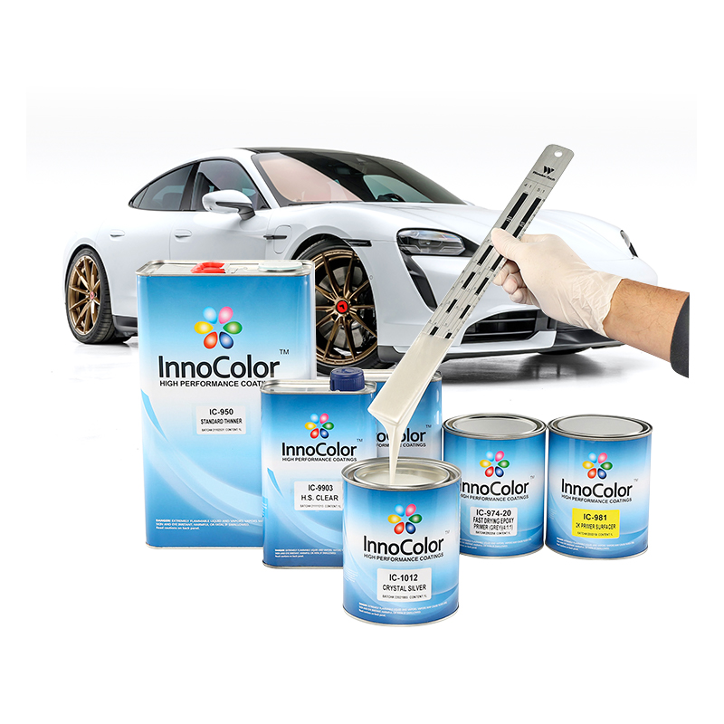 pintura de coche blanco