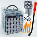 680+45pcs Car Push Retainer Clips & Auto Fasteners Kit with Cable Ties and Remover Clips1