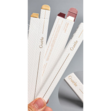 Caixa de embalagem de papel personalizado texturizado: redefinindo a apresentação do lápis de sobrancelha premium