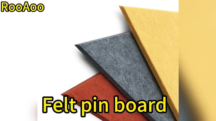 Acoustic Felt Pin Board