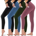 Custom Logo Yoga Pants with Pockets - High Waist Fitness Leggings for Women1