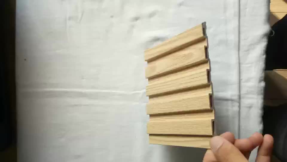 Heißer Verkauf billig hochwertiges wasserdichte PVC-Verkleidung Coexutruded Holz Kunststoff Composite PVC Wandwandel1